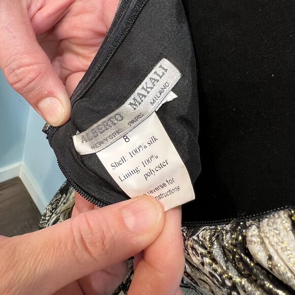 Alberto Makali size 8 glamorous evening dress - Picture 8 of 13